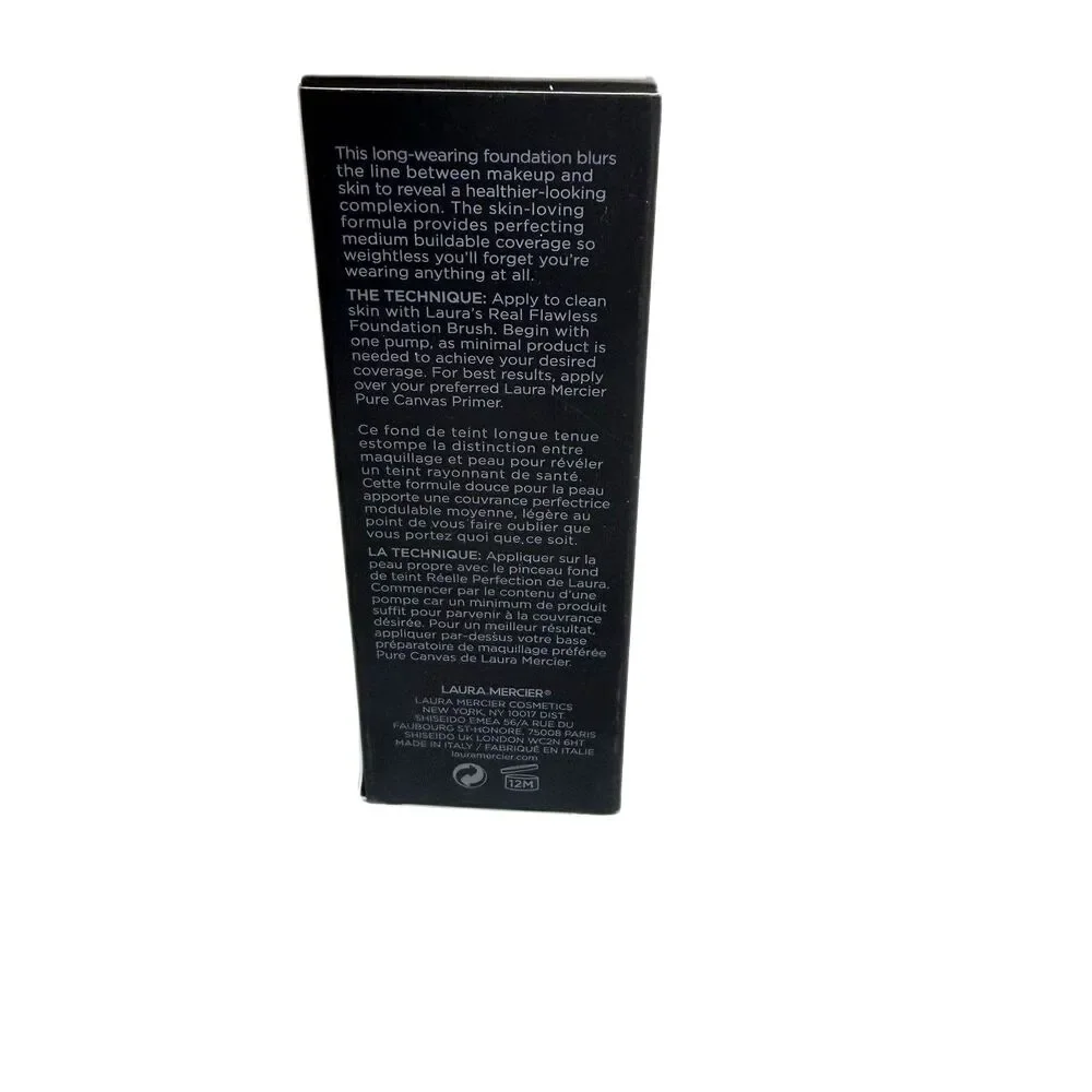 7N1 Java Laura Mercier Real Flawless Weightless Perfecting Foundation 1 oz NIB